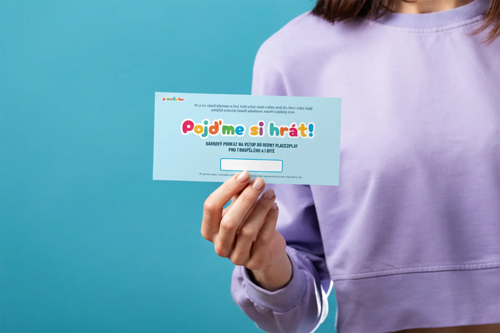 Voucher place2play – dárkový poukaz